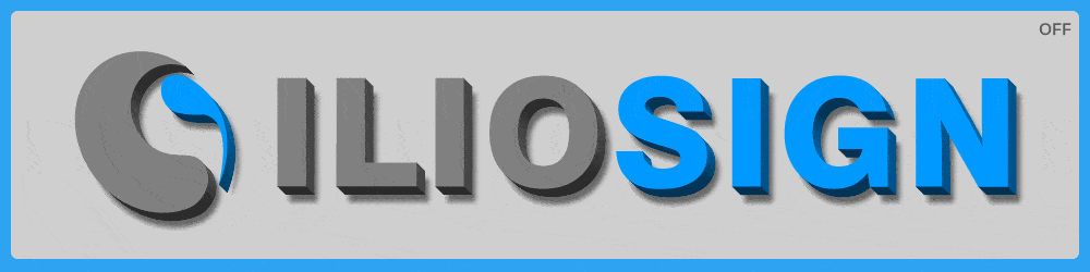 Led letters back lit - ILIOSIGN