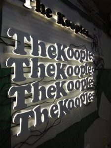 LP flex style letters