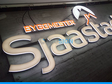 LED 3D letters for custom sign- front lit - SJAASTADT