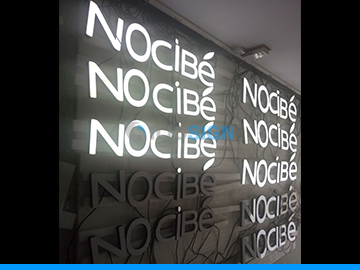 LED 3D letters for multi-location custom sign- front lit -NOCIBE